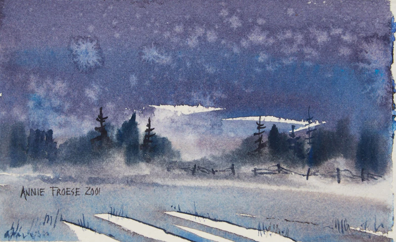 Winter Nocturne by Annie Froese
