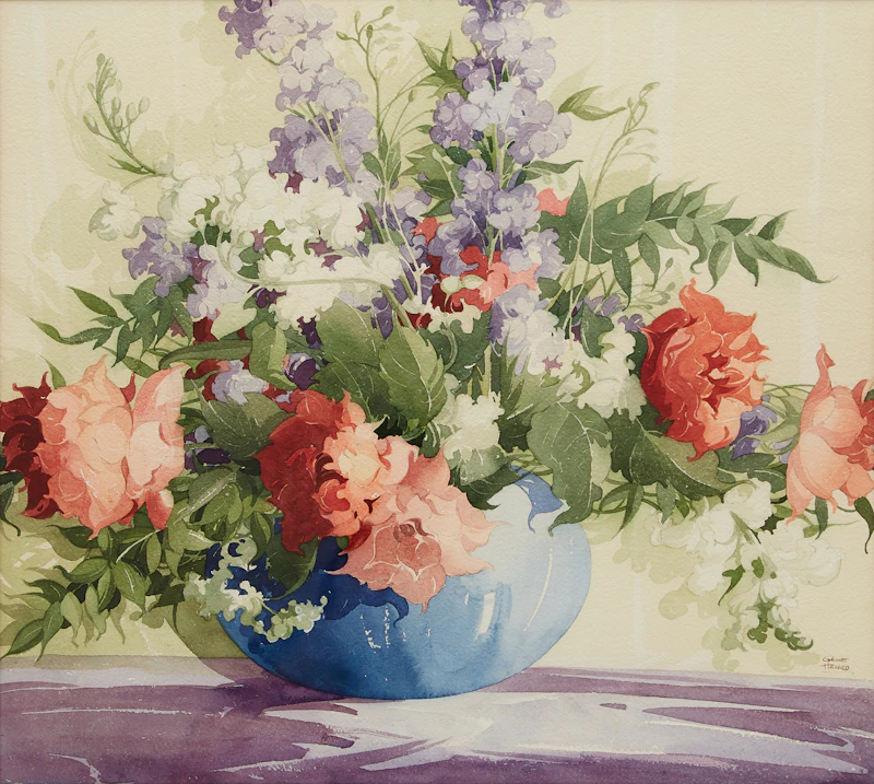 William Garnet Hazard, Floral Still Life