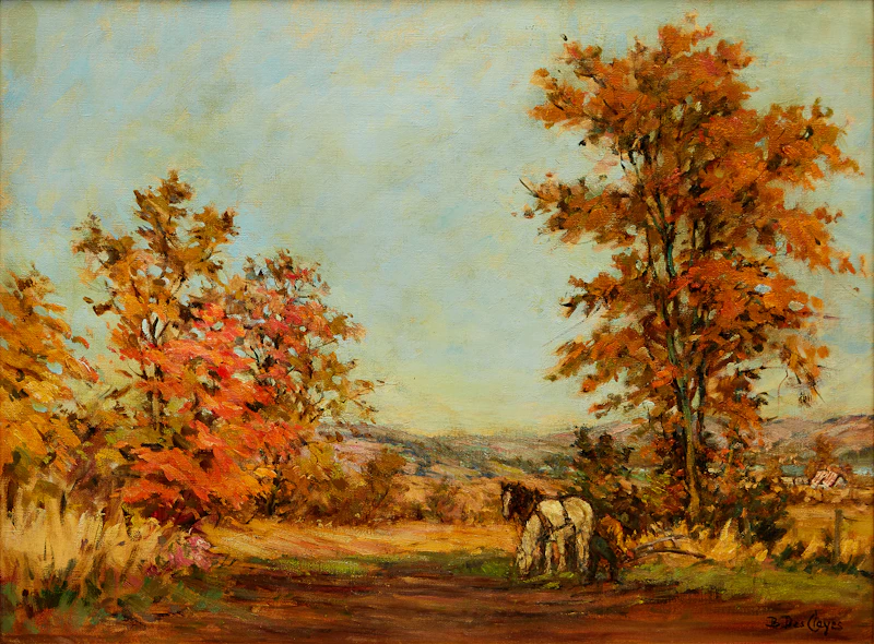 October Noon by Berthe Des Clayes