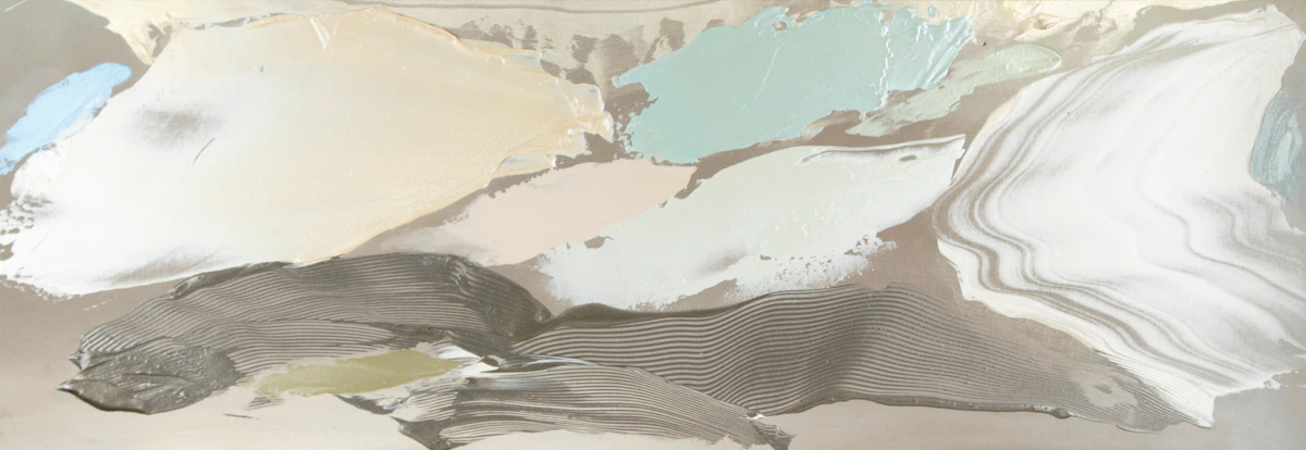Ronald Boaks, Diminuendo, acrylic on canvas, 1987