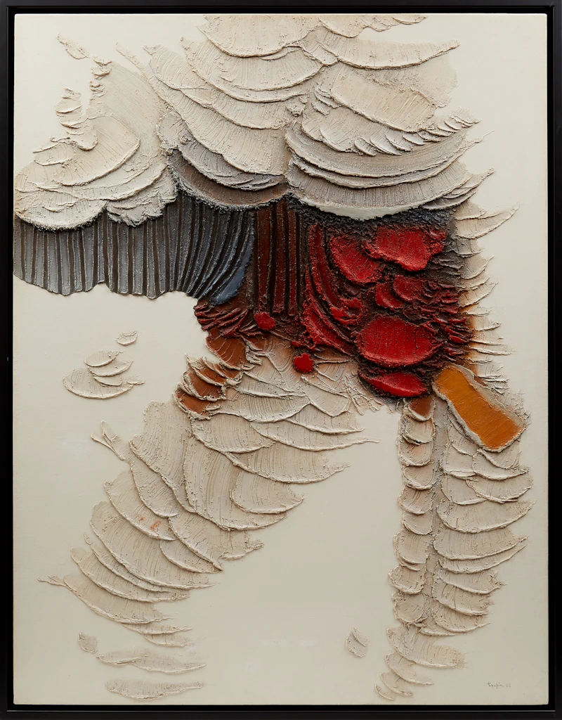 Fernand Toupin, Brasilia, acrylic on canvas, 1982 - view 3