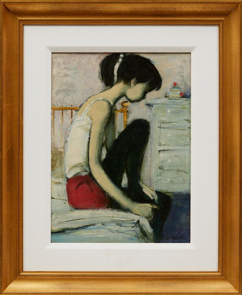 William Arthur Winter, Morning, oil on board - view 3