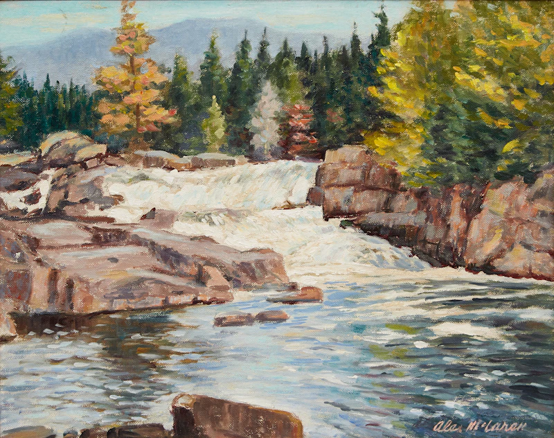 Alex McLaren, Rushing River Landscape