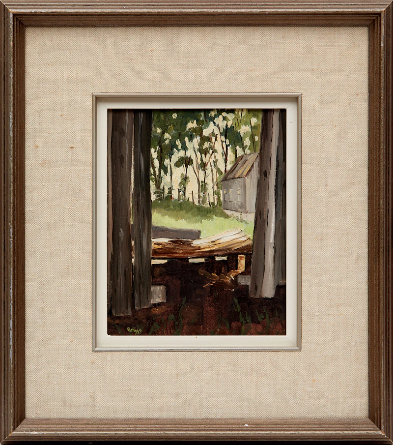 Briggs, Country Landscape, oil on board - view 2
