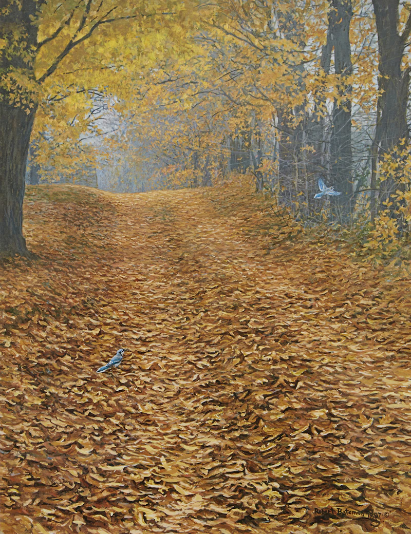 Robert Bateman, Farm Lane and Blue Jays