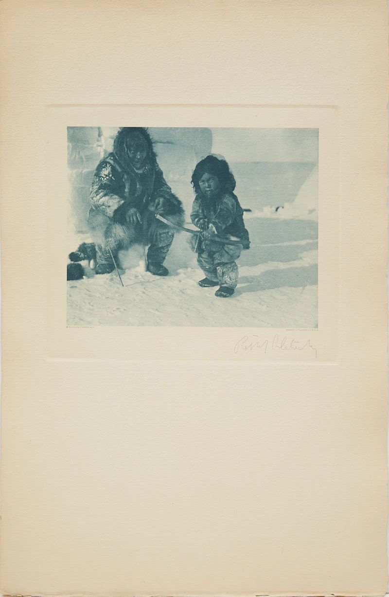 Robert Flaherty, Portfolio of 5 Heliographs from “Nanook of the North”, heliographs - view 3