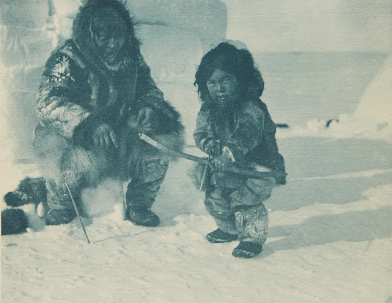 Robert Flaherty, Portfolio of 5 Heliographs from “Nanook of the North”, heliographs - view 4