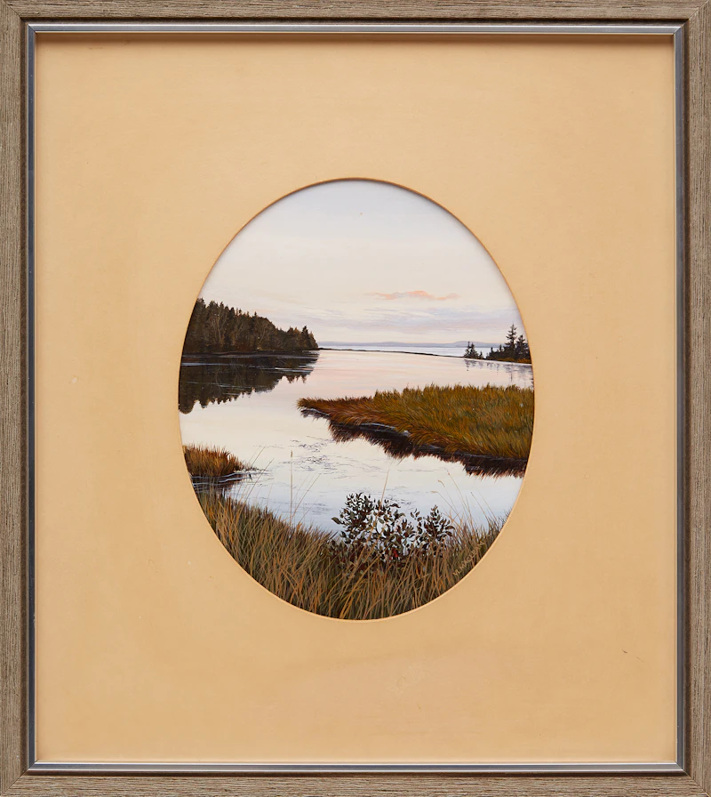 Vicki MacLean, At the Shore, acrylic on board - view 2