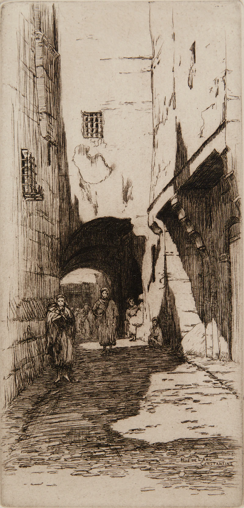 Caroline Helena Armington, Rue De L’Arc Constantine; La Rue St. Romain A Rouen