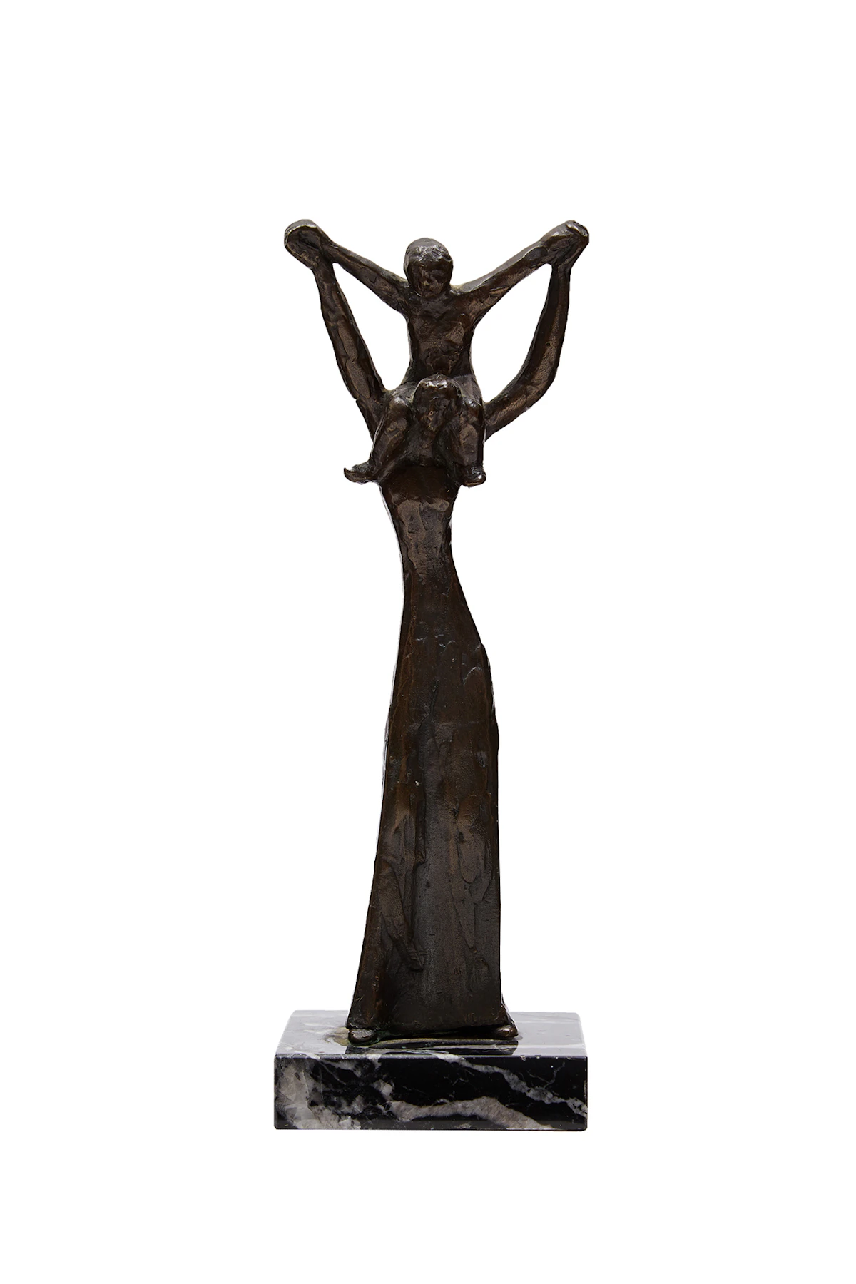 Esther Wertheimer, Mother and Child, bronze