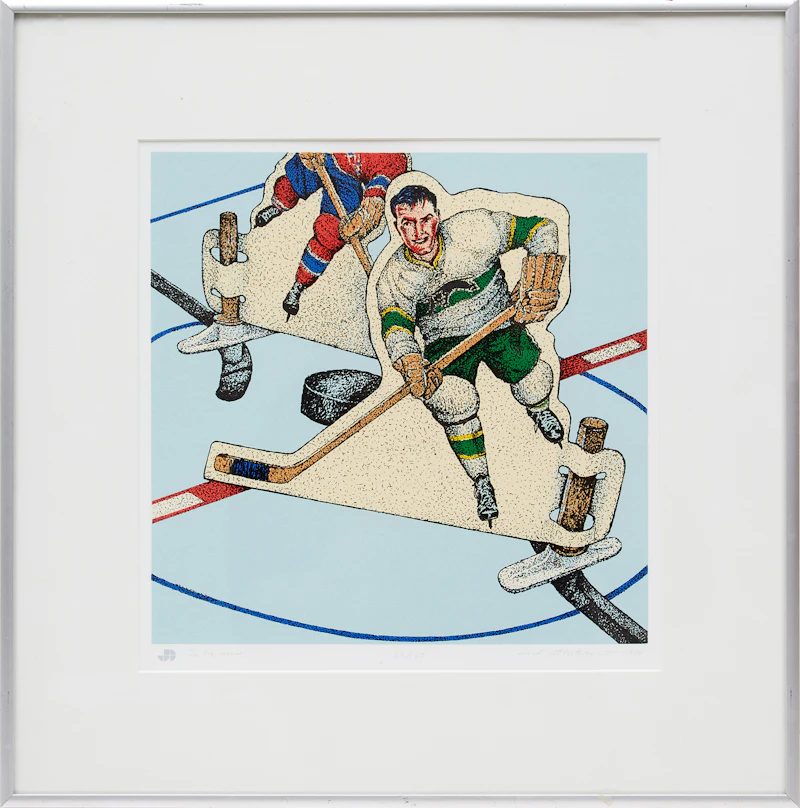 Wilf Perreault, In the Groove, colour print, 1999 - view 2