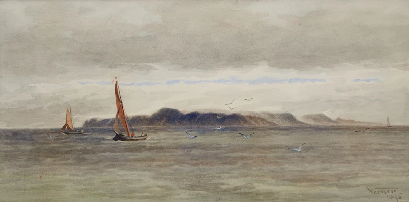 Coastal Scene by Frederick Arthur Verner