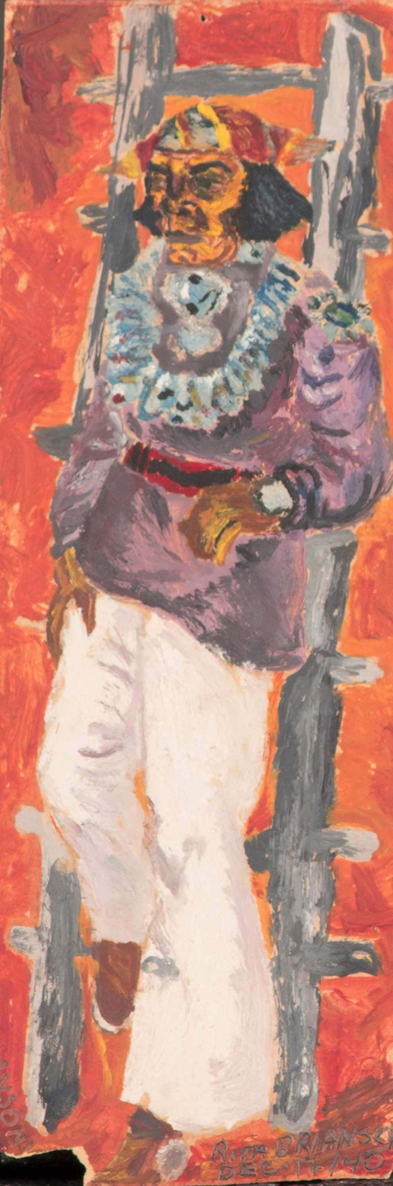 Rita Briansky, Study From Henry Moore; Autumn Study; Back Yard; “Anson”, assorted media (4) - view 2
