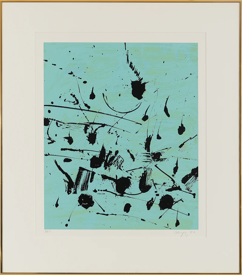 John Graham Coughtry, Mountain Music, colour silkscreen, 1982 - view 2