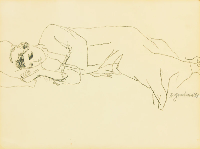 Reclining Woman by Betty Roodish Goodwin