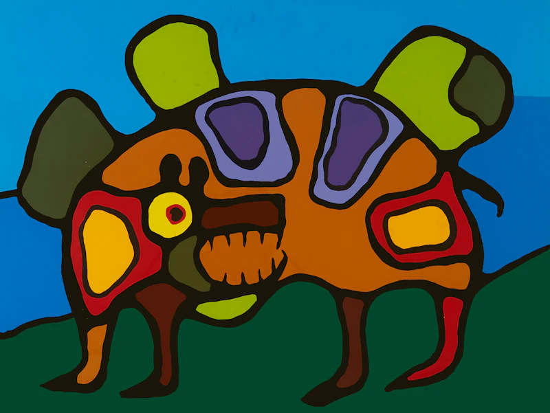 Norval Morrisseau, Bear Spirit