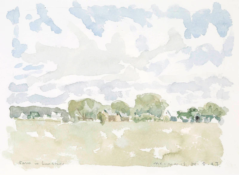 Farm in Sunshine by Robert Francis Michael McInnis