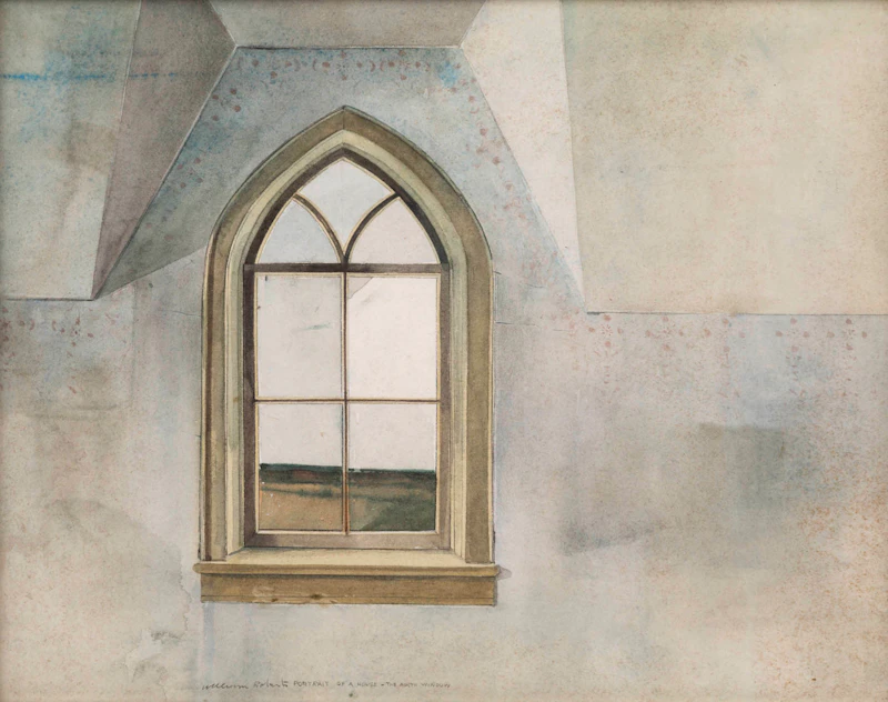 Portrait of a House- The North Window by William Griffith Roberts