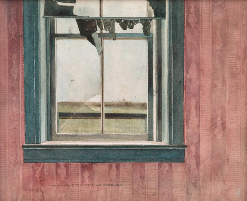 Portrait of a House, Upstairs Room by William Griffith Roberts
