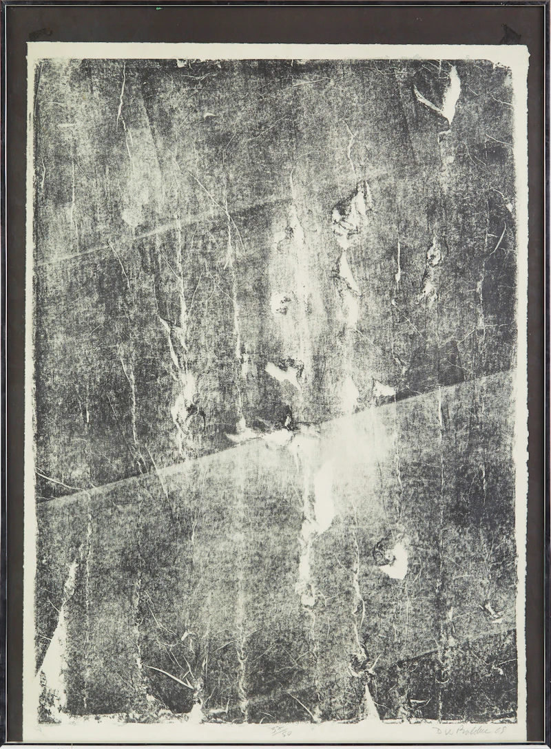 David Bolduc, Untitled, three colour lithograph, 1969 - view 2