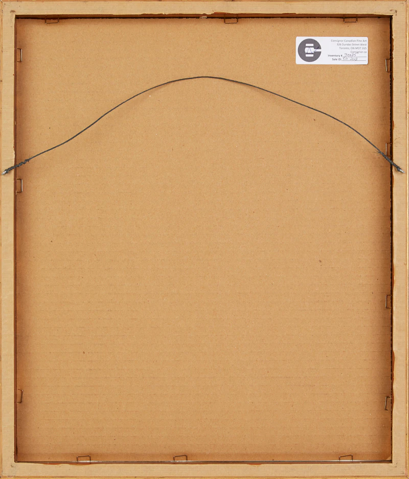 Frederick Bourchier Taylor, Untitled (Street Scene), colour serigraph - view 3