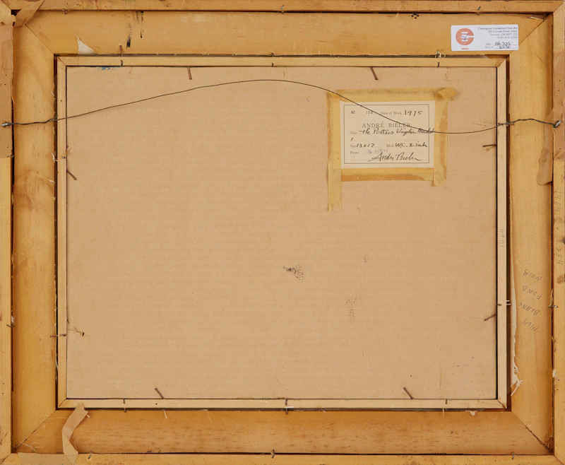 André Charles Biéler, The Potters, watercolour, 1975 - view 3