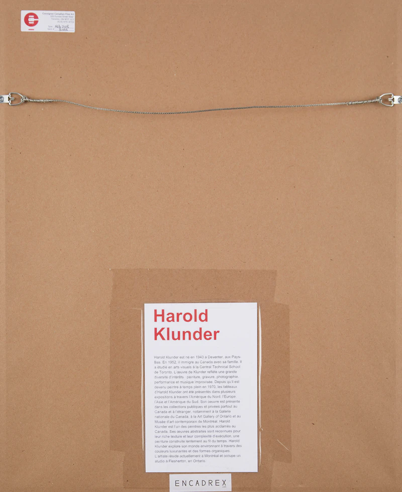 Harold Klunder, Untitled Abstract, ink wash, 2002 - view 3