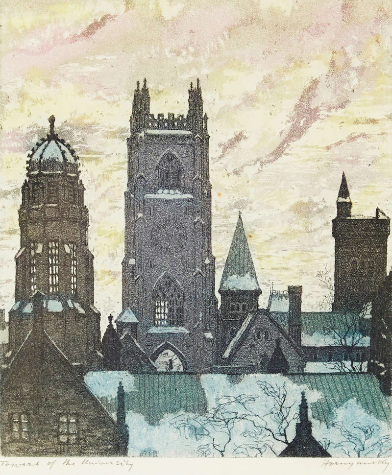 Nicholas Hornyansky, Towers of the University