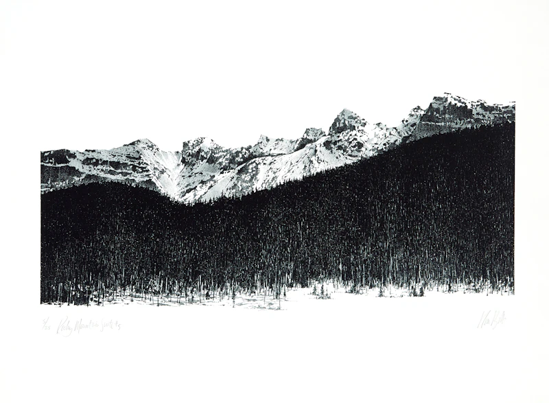 Ronald William Bolt, Rocky Mountain Suite #5, lithograph - view 1