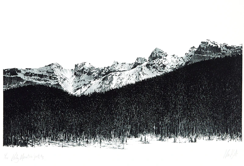Ronald William Bolt, Rocky Mountain Suite #5, lithograph - view 2