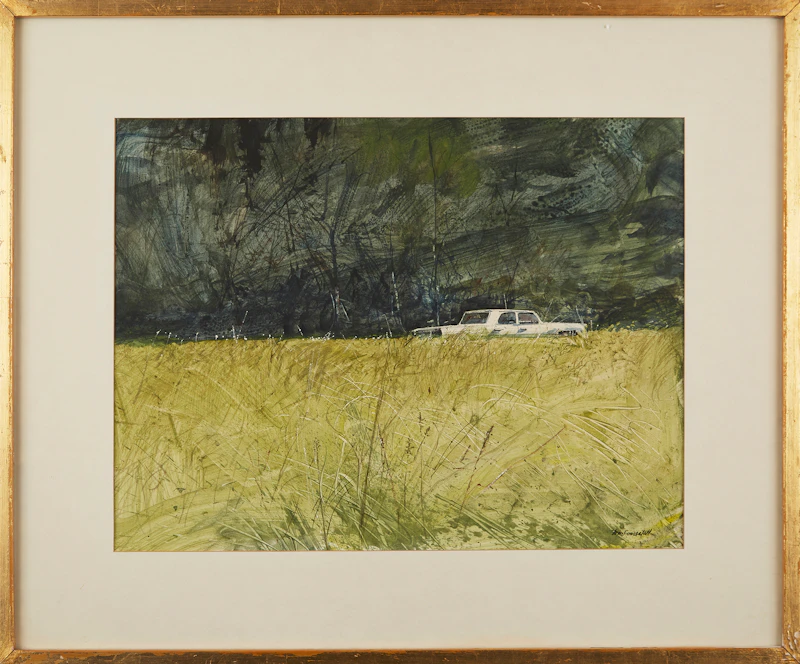 Thomas de Vany Forrestall, Lumber Dealer, watercolour, 1973 - view 2