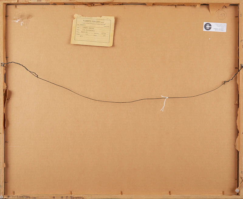 Thomas de Vany Forrestall, Lumber Dealer, watercolour, 1973 - view 3