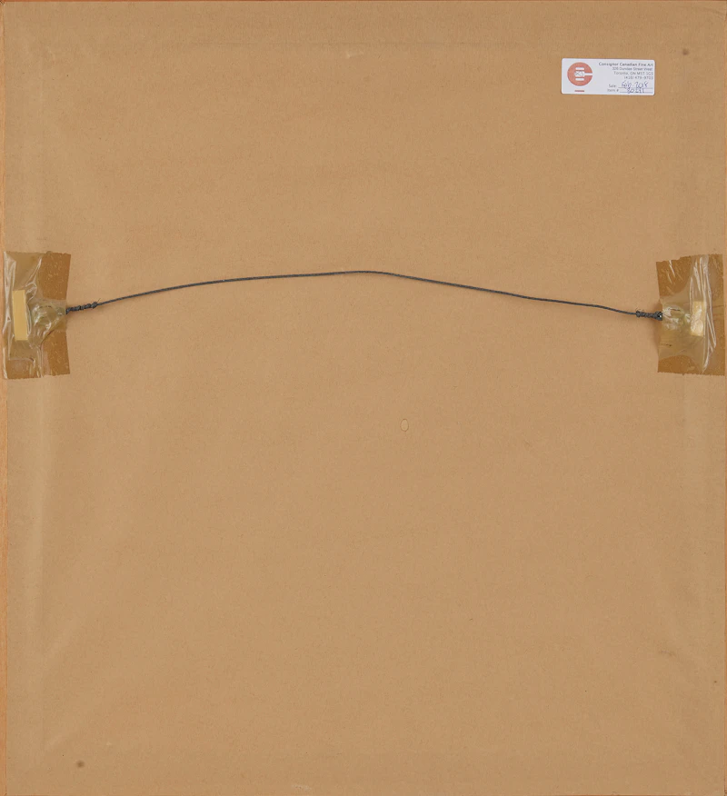 William Kurelek, The Slam, colour lithograph, 1977 - view 3