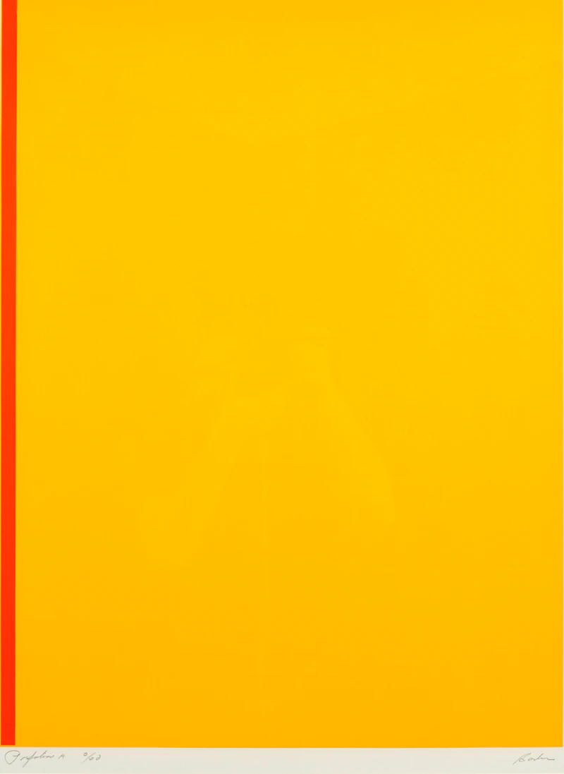 Christian Marcel Barbeau, En marge, colour serigraph, 1969 - view 2