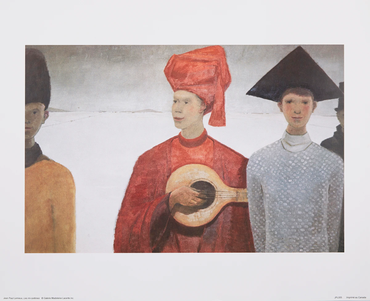 Jean Paul Lemieux, La magie Lemieux, ten unsigned photolithographs, 1990