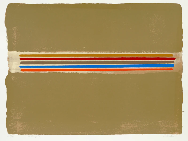 William Perehudoff, La Plonge #12, colour lithograph - view 2