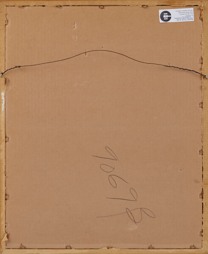 Louis Muhlstock, Untitled (Portrait), drawing - view 3