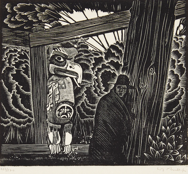 Ruin, Tsatsisnukomi by Walter Joseph Phillips
