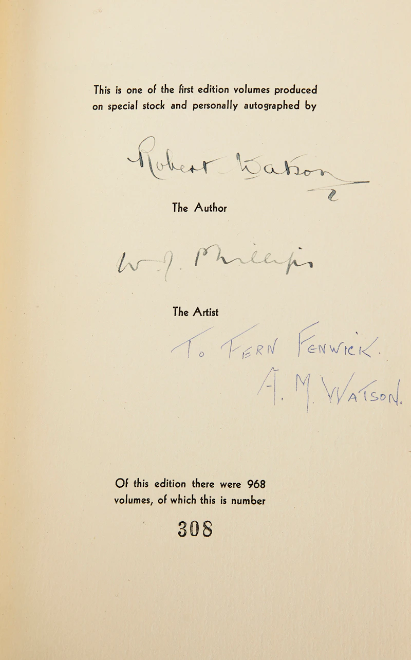 Robert Watson, Dreams of Fort Garry, book, 1931 - view 2