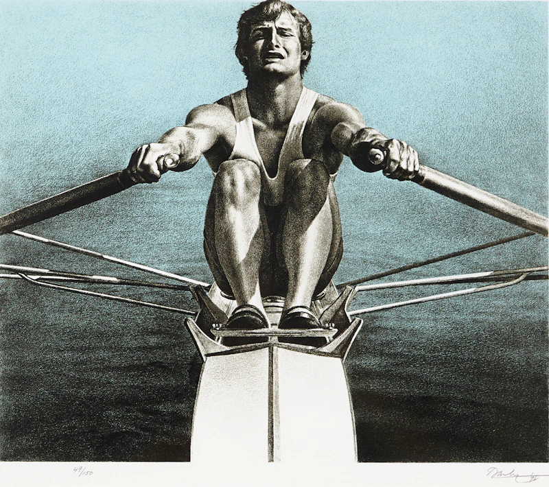 The Sculler by Kenneth Danby