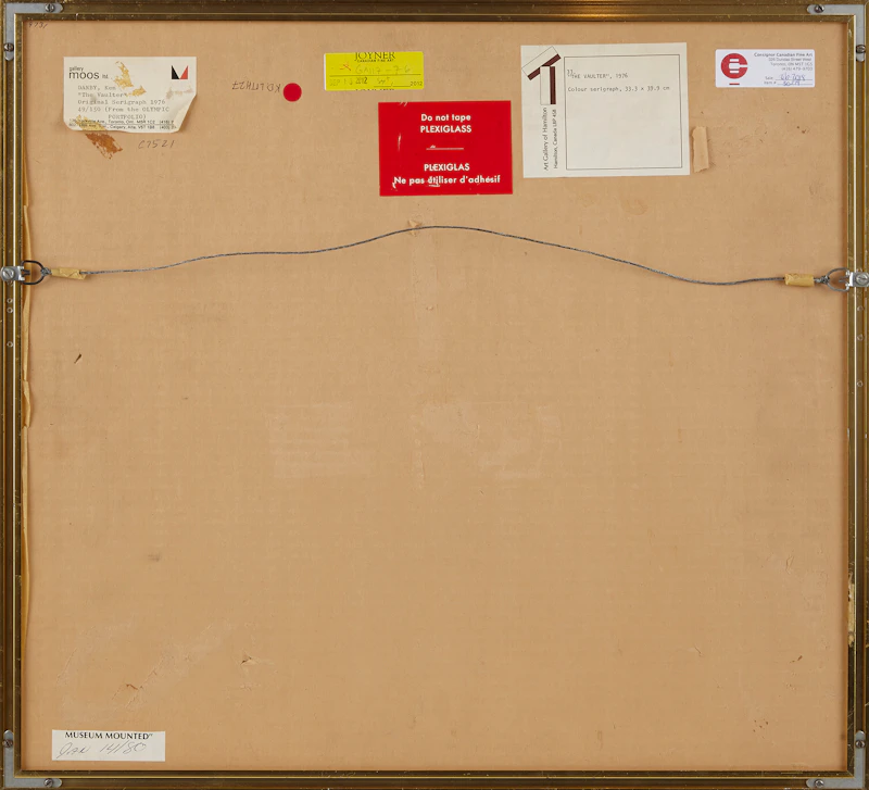 Kenneth Danby, The Sculler, colour serigraph, 1976 - view 3