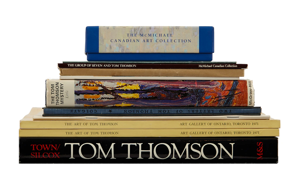 Books and Reference, Selection of Books and Pamphlets related to Tom Thomson, books