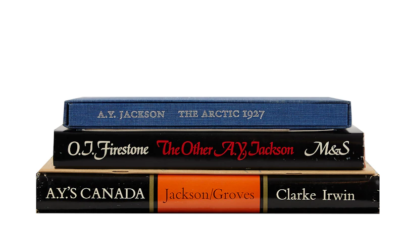 Selection of Books and Pamphlets related to A.Y. Jackson by Books and Reference