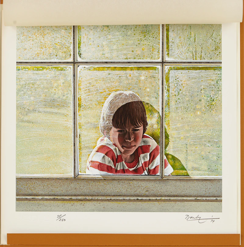 Kenneth Danby, Ken Danby Limited Edition Monograph and Serigraph, book with artwork - view 2