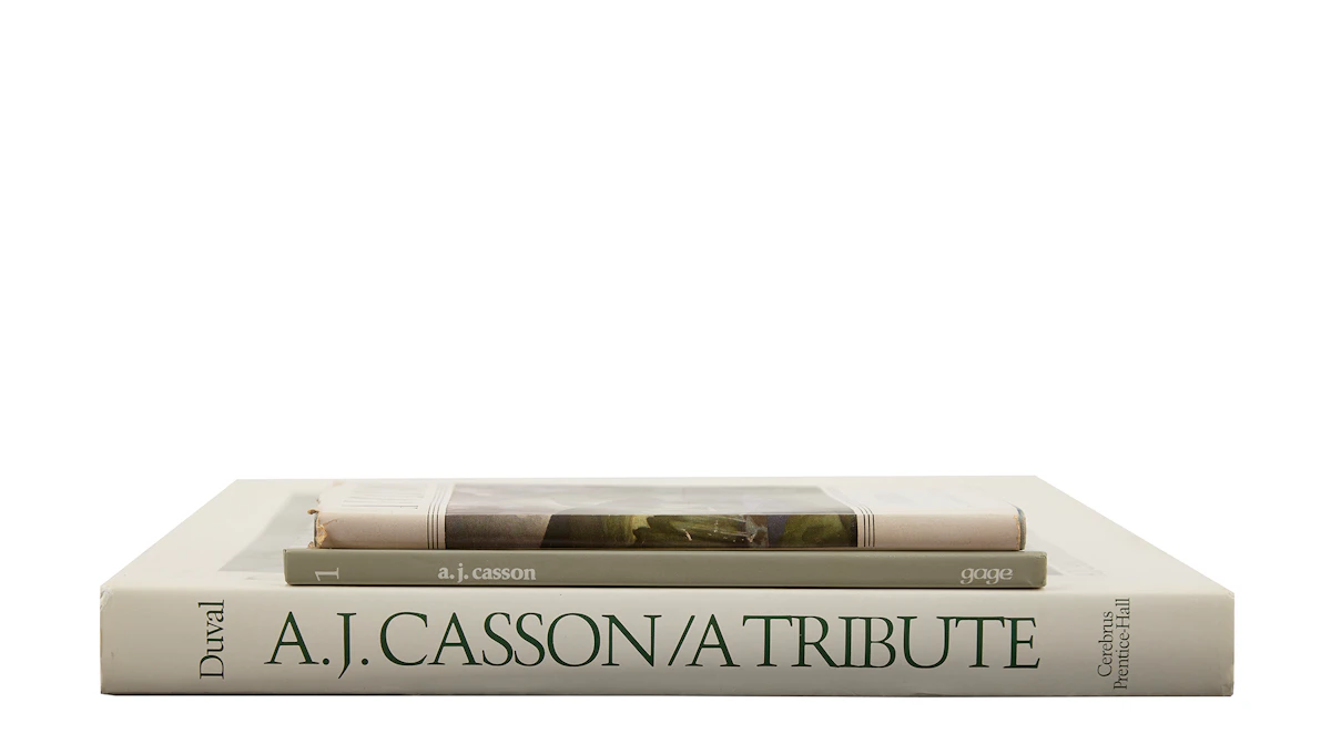 Books and Reference, 3 Books on A.J. Casson, books