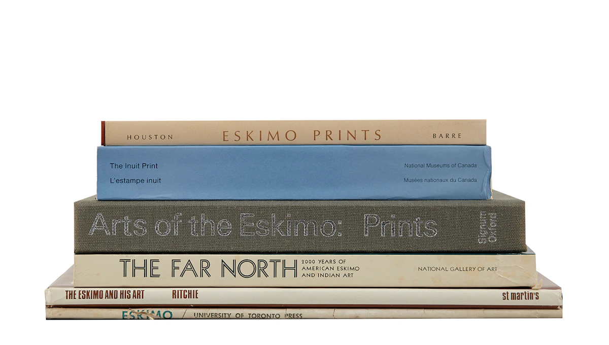 Books and Reference, Selection of Six Books related to Inuit Art, books