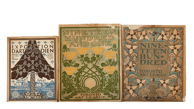Toronto Art League 1900 Calendar; Toronto Art League Calendar 1901; Exposition d’art Canadien 1927 by Books and Reference