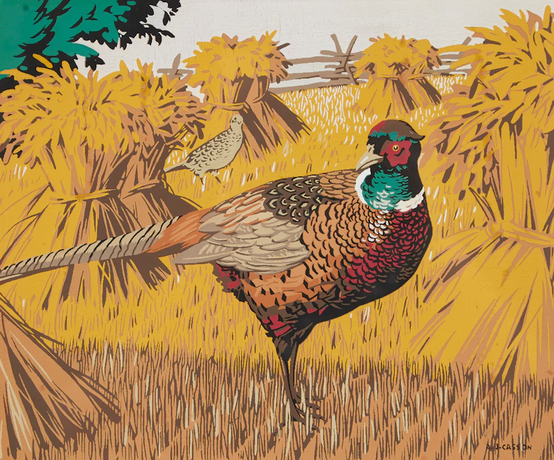 Alfred Joseph Casson, Ringed Neck Pheasant