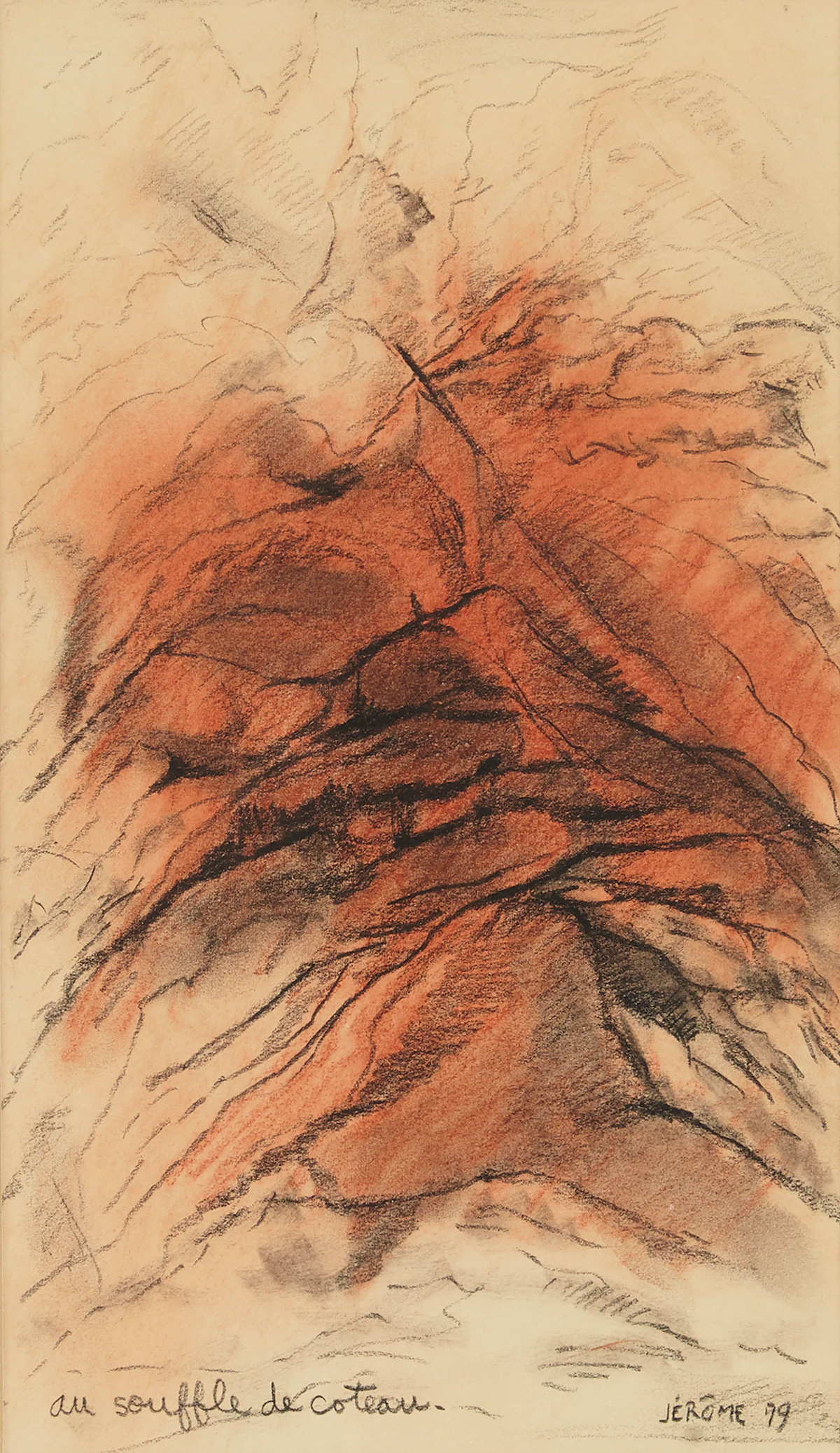 Jean-Paul Jérôme, Au souffle de coteau, conté drawing