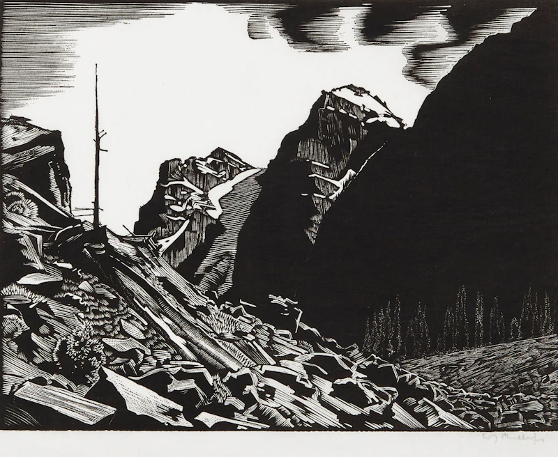 Valley of the Ten Peaks (1930) by Walter Joseph Phillips